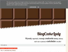 Tablet Screenshot of blogczekolady.pl